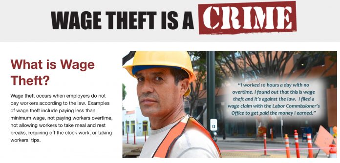 wage theft is a crime