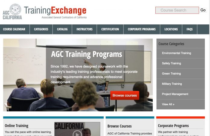 agc california training exchange
