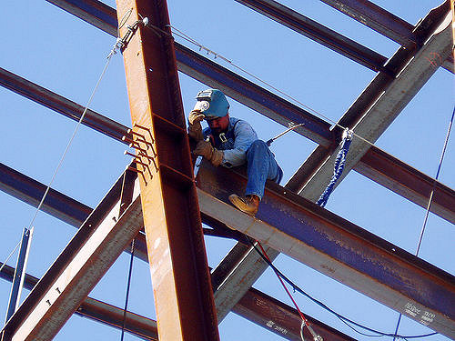 Welder on High Steel - San Francisco