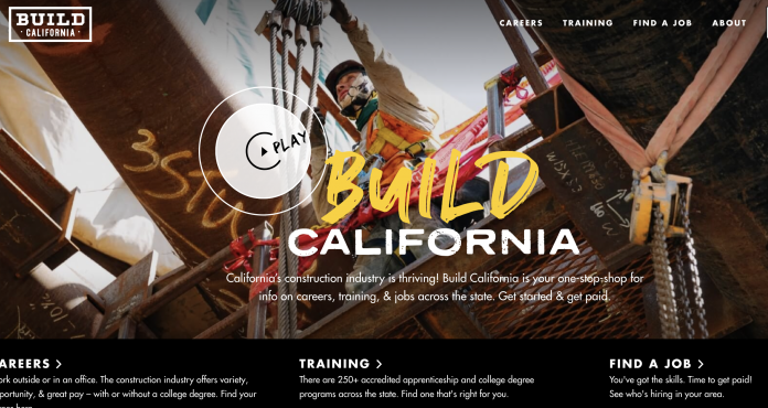 build california website