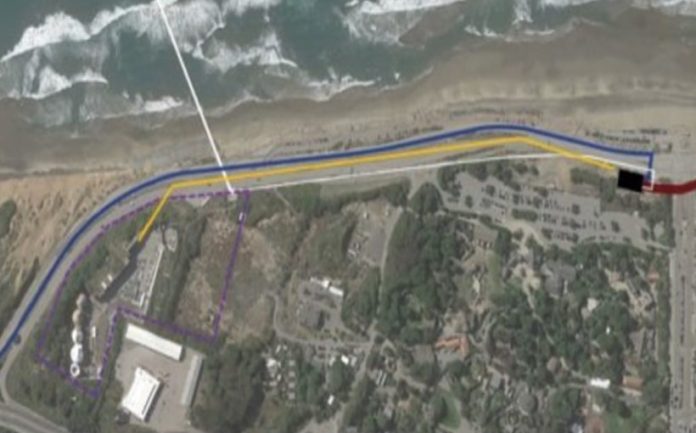 Ocean Beach sewage plant