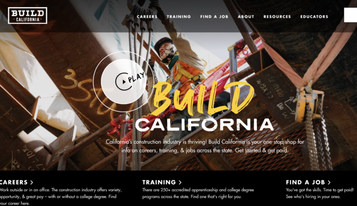 Build California website